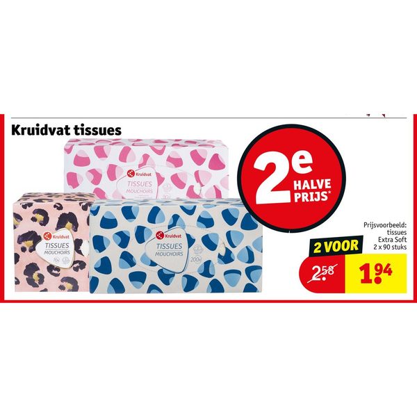 Kruidvat tissues