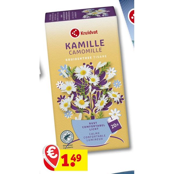 Kruidvat Kamille Kruidenthee