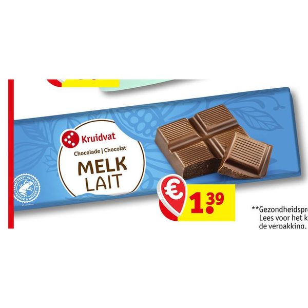 Kruidvat Melk Chocolade