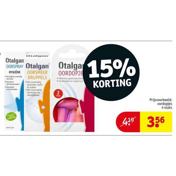 Oorspray / Oordruppels / Oordopjes