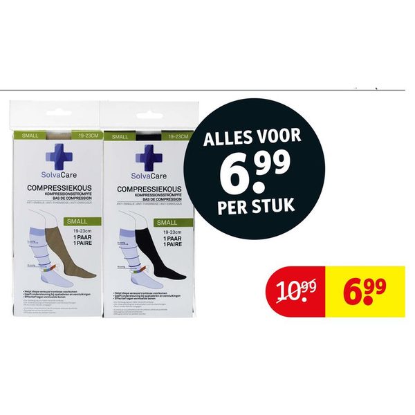 Solvacare compressiekousen