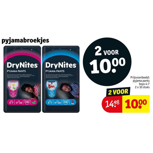 DryNites pyjamabroekjes