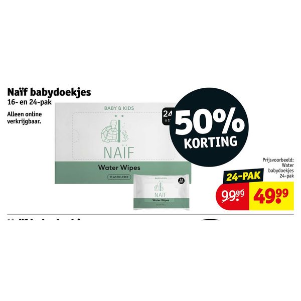 Naïf babydoekjes