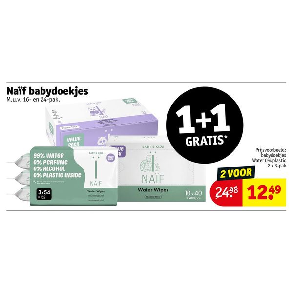 Naïf babydoekjes