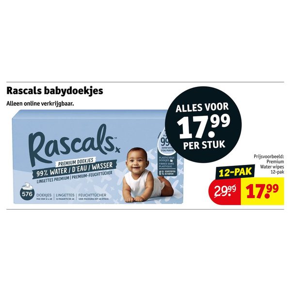 Rascals babydoekjes