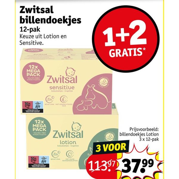 Zwitsal billendoekjes