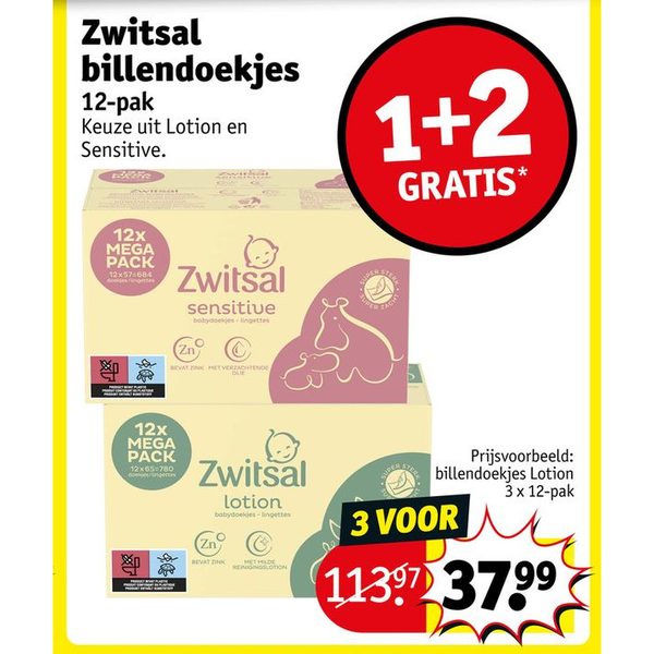 Zwitsal billendoekjes