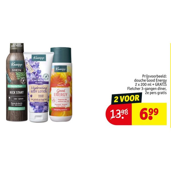 Douchegel en bodylotion