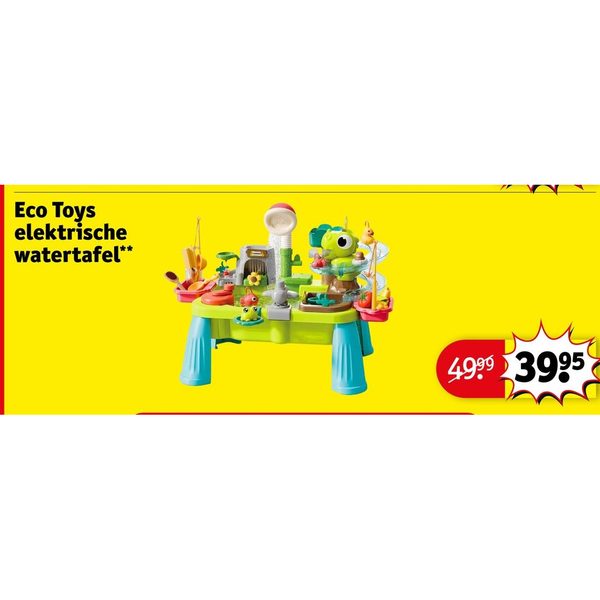 Eco Toys elektrische watertafel