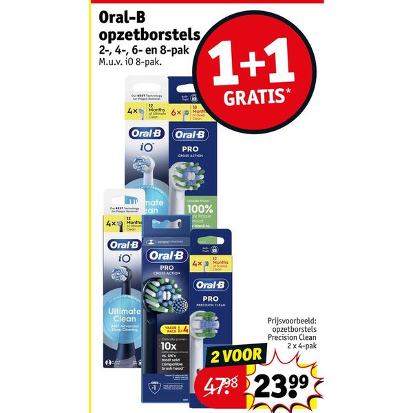 Oral-B opzetborstels