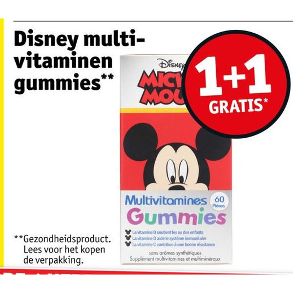 Disney multivitamines
