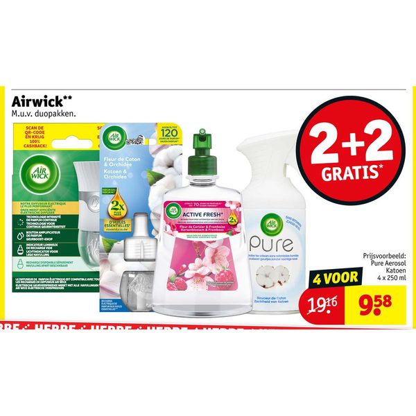 Airwick luchtverfrissers