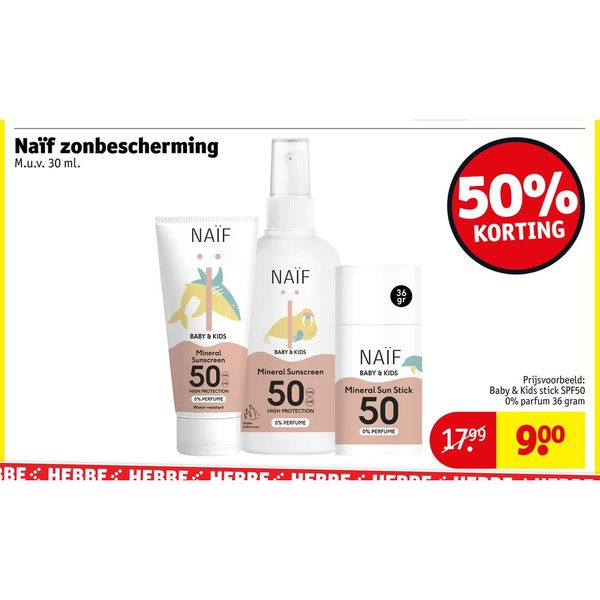 Naïf zonbescherming