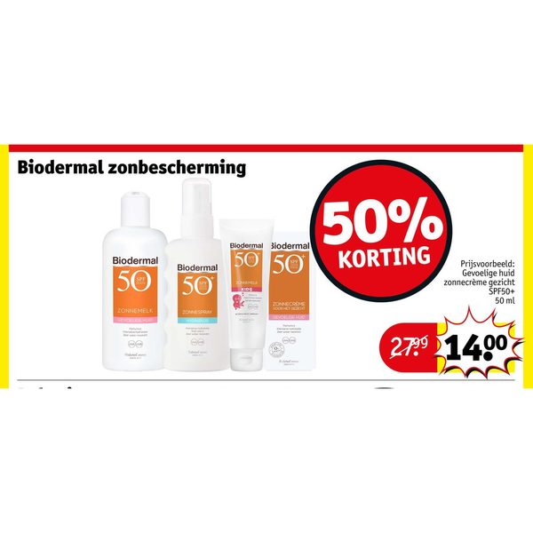 Biodermal zonbescherming