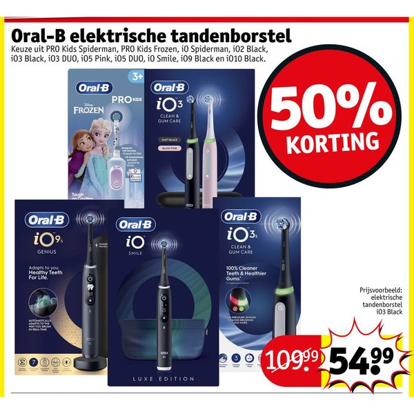 Oral-B elektrische tandenborstel