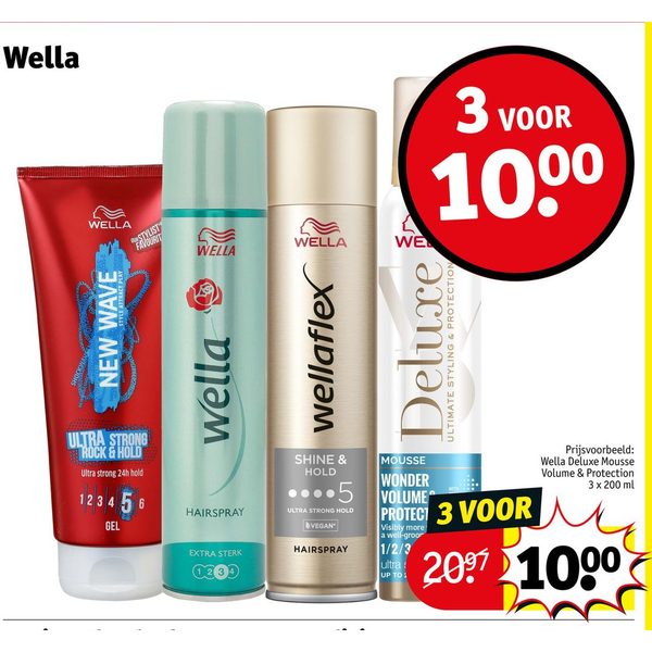Wella stylingproducten