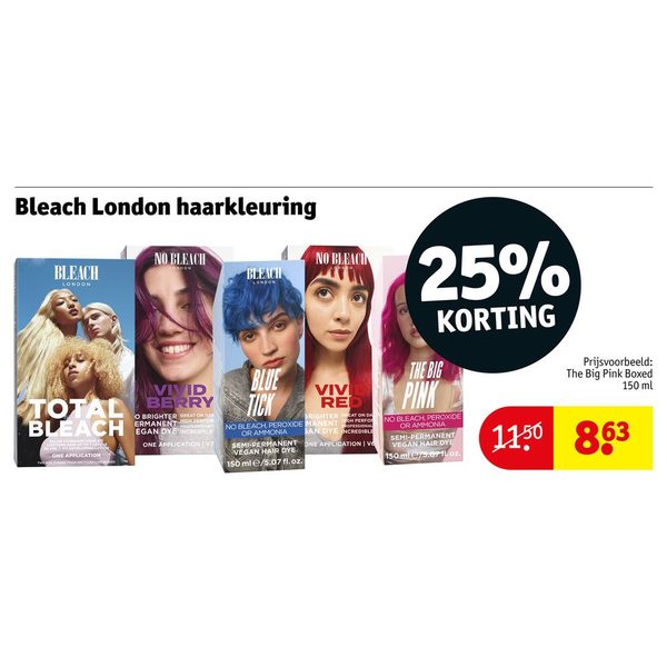 Bleach London haarkleuring