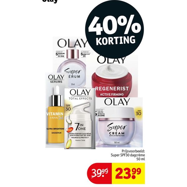 Olay gezichtsverzorging