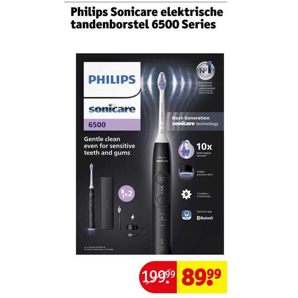 Philips Sonicare elektrische tandenborstel 6500 Series