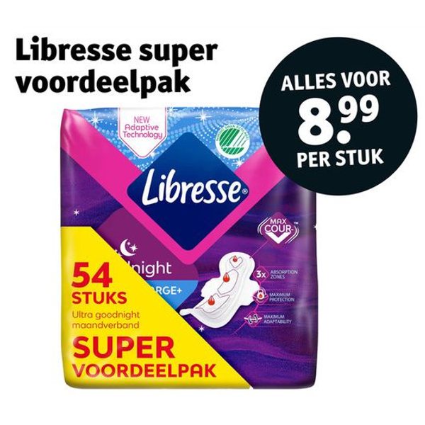 Libresse super voordeelpak