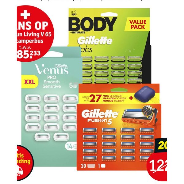 Gillette Fusion 20-pak / Labs / Venus
