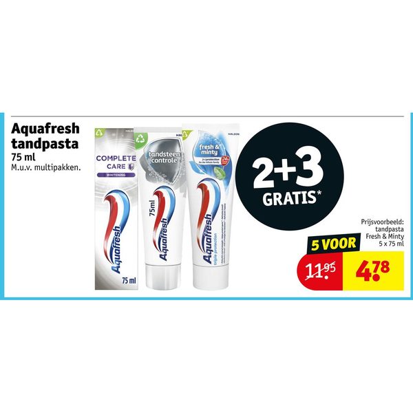 Aquafresh tandpasta