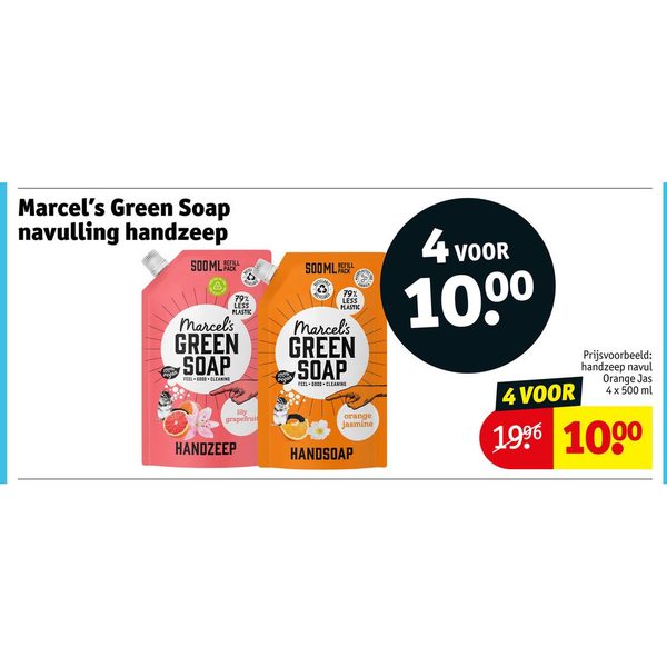 Marcel's Green Soap navulling handzeep