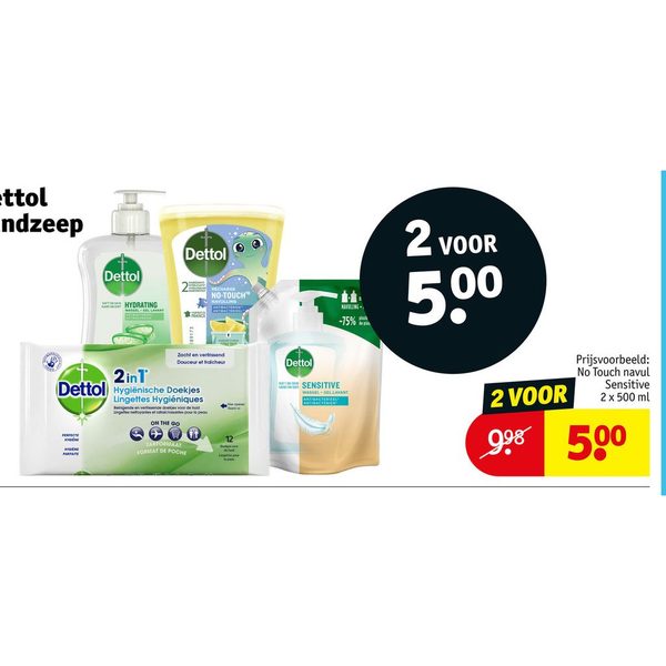 Handzeep en hygiënische doekjes