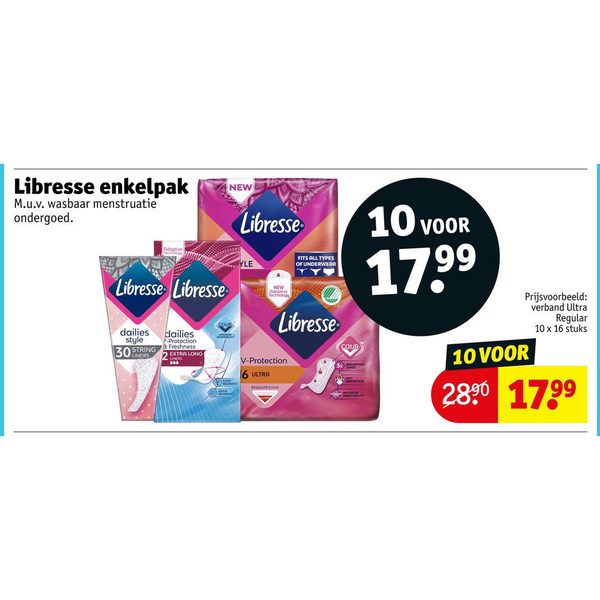 Libresse enkelpak