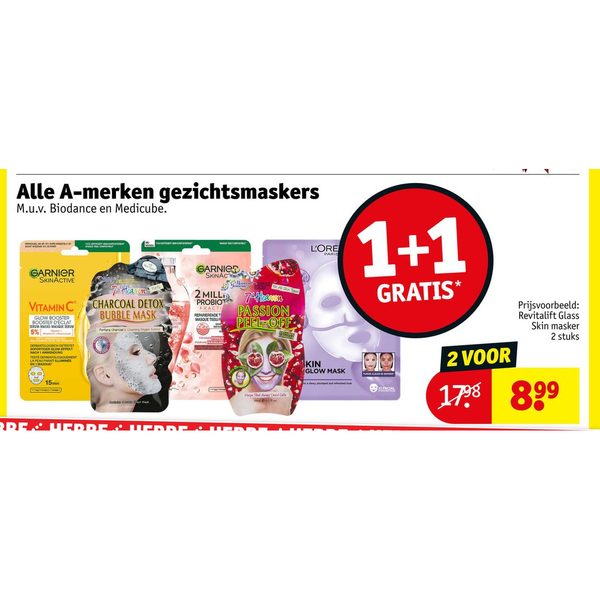 Alle A-merken gezichtsmaskers
