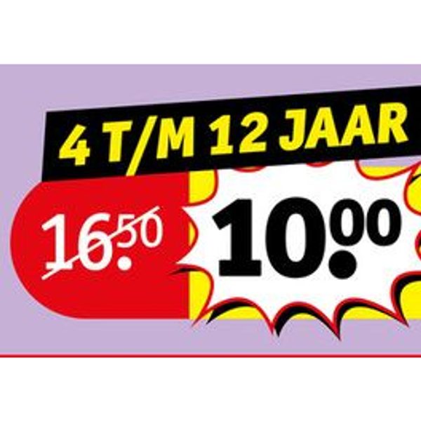Toegangsticket Space Expo (4 t/m 12 jaar)
