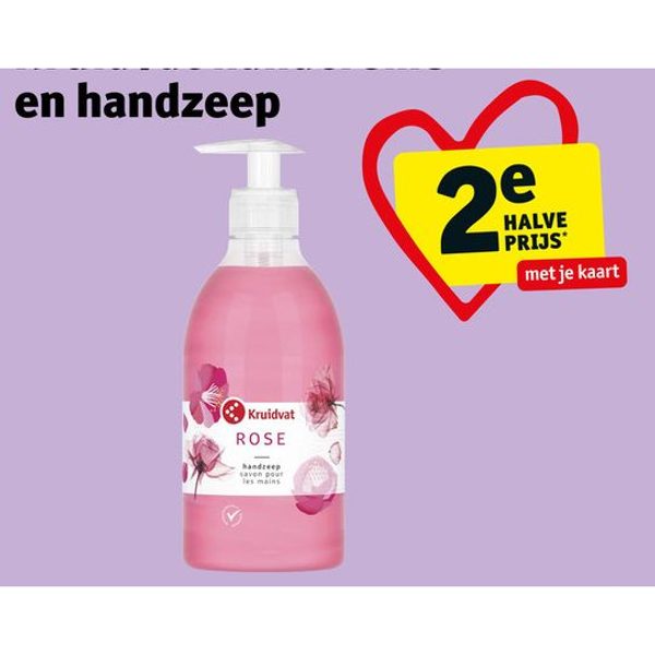 Kruidvat handcrème en handzeep