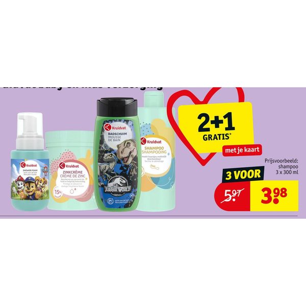 Kruidvat baby en kids verzorging