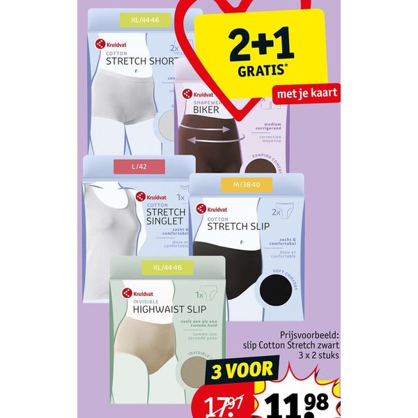 Kruidvat ondermode en panty's