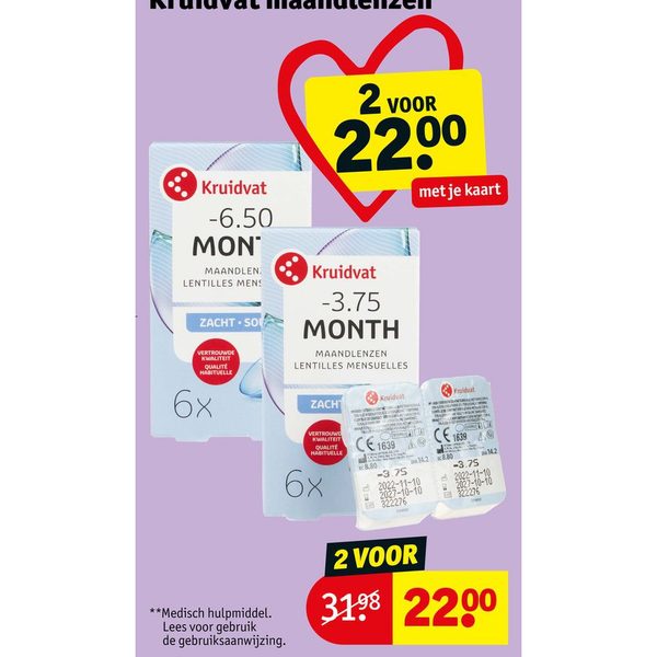 Kruidvat Maandlenzen