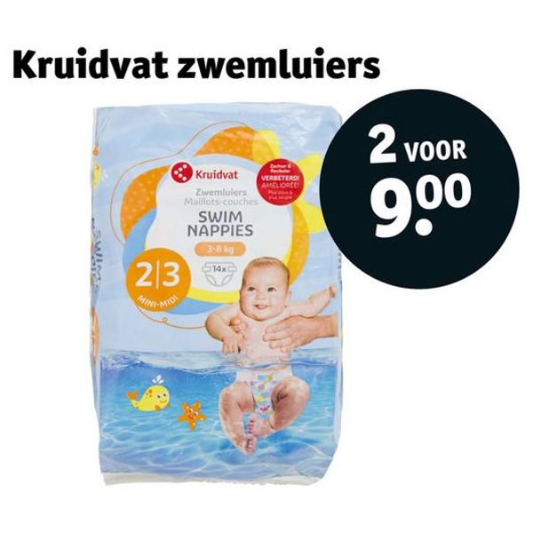 Kruidvat zwemluiers