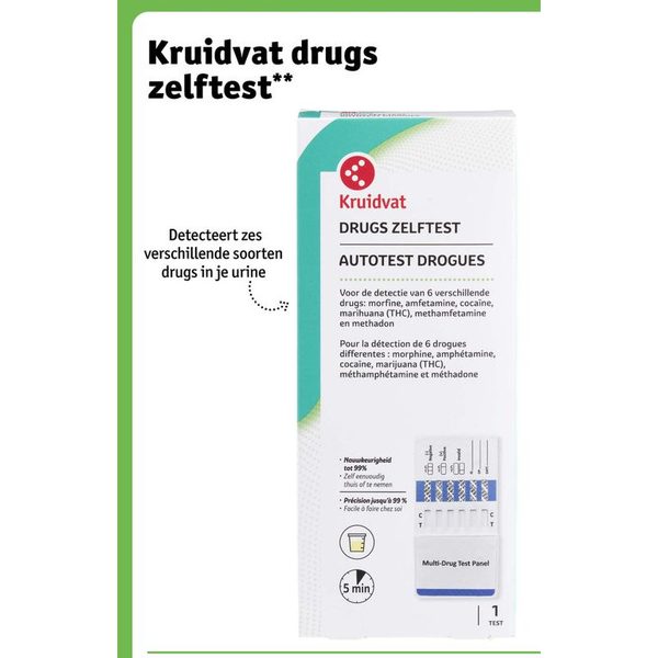 Kruidvat drugs zelftest