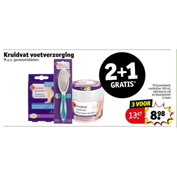 Kruidvat voetverzorging