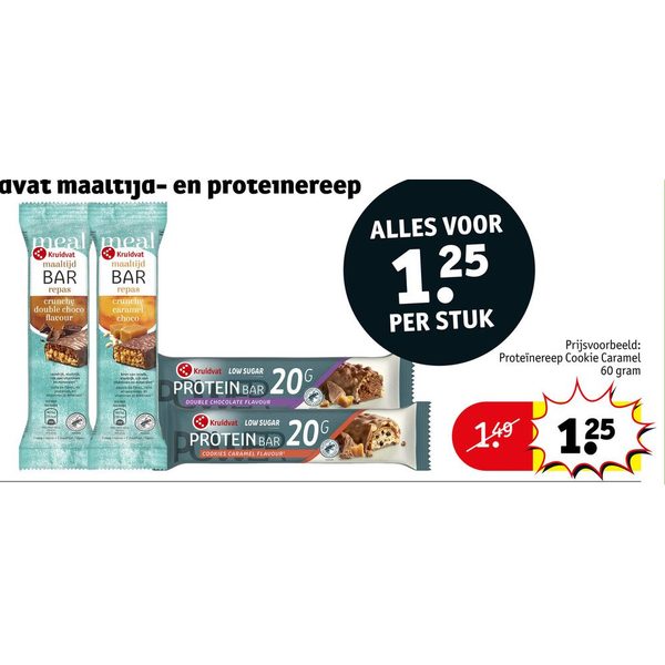 Kruidvat maaltijd- en proteïnereep
