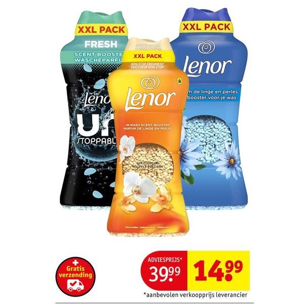 Lenor Unstoppables geurbooster
