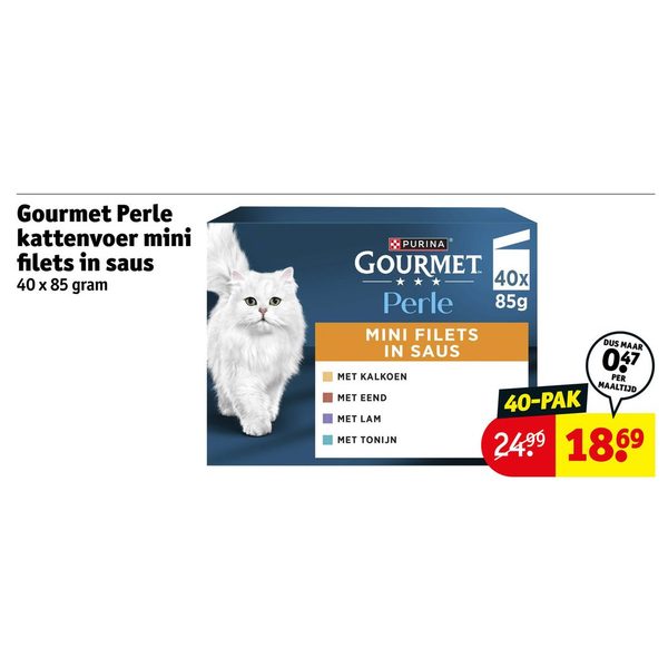 Gourmet Perle mini filets in saus