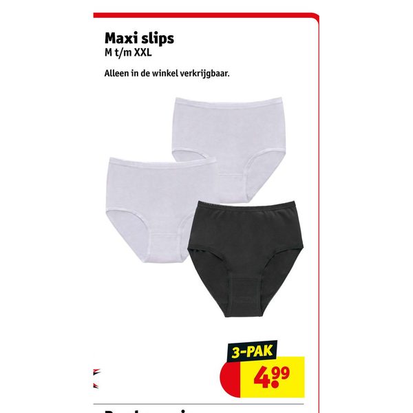 Maxi slips