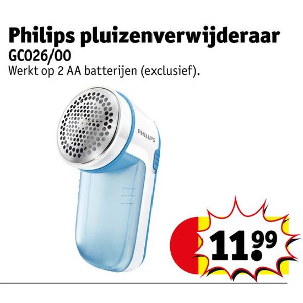Philips pluizenverwijderaar