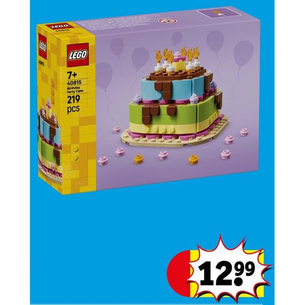LEGO verjaardagstaart 40815