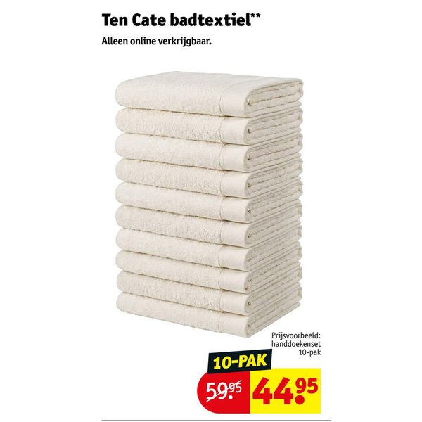 Badtextiel handdoekenset