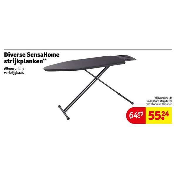 Diverse SensaHome strijkplanken