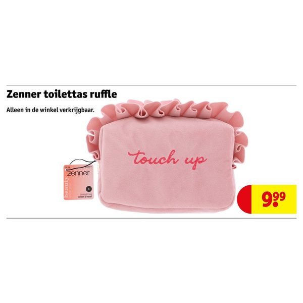 Zenner toilettas ruffle