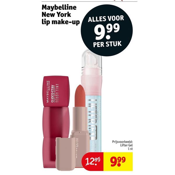 Maybelline New York lip make-up