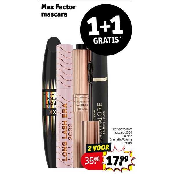 Max Factor mascara
