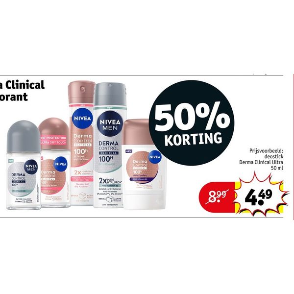 Nivea Clinical deodorant
